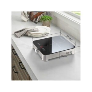 golenda 800w single stainless steel induction cooktop