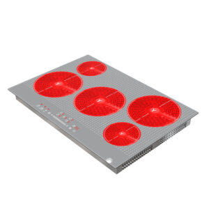 golenda 4400w 2 burner glass ceramic infrared cooktop