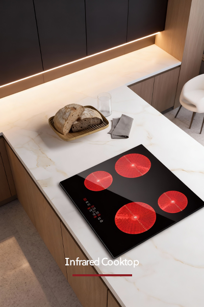 Built-in Kitchen Appliance Manufacturer & Supplier Infrared Cooktop