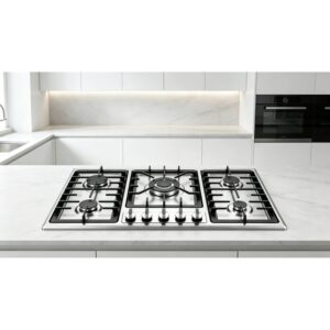 Golenda 3.3kW Cast Iron 5-Burner Gas Hob
