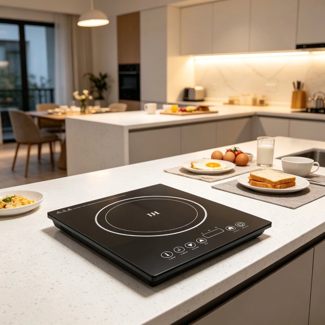 Golenda 1500W Portable Induction Cooktop Touch Control | 11 Power Levels