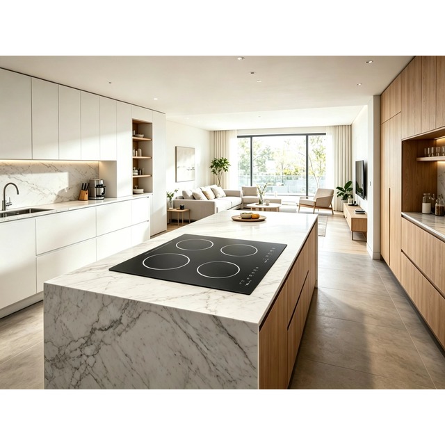 Golenda 6000W Built-in Induction Hob | Touch Control | 9 Gears