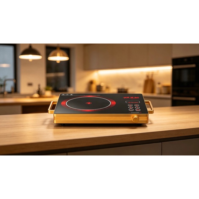 Golenda 2000W Portable Infrared Cooktop Touch Control | Overheat Protection