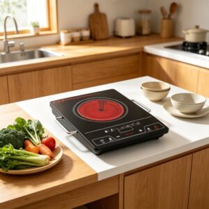 Golenda 2000W Portable Infrared Cooktop Touch Control | 9-Level