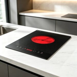 Golenda 1800W Built-in Infrared Cooktop Touch Control | 10 Power Levels