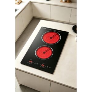 Golenda 2200W Built-in Infrared Cooktop Touch Control | 11 Levels