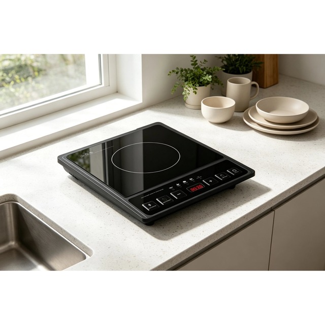 Golenda 1500W Portable Induction Cooktop Countertop Hob | Single Burner