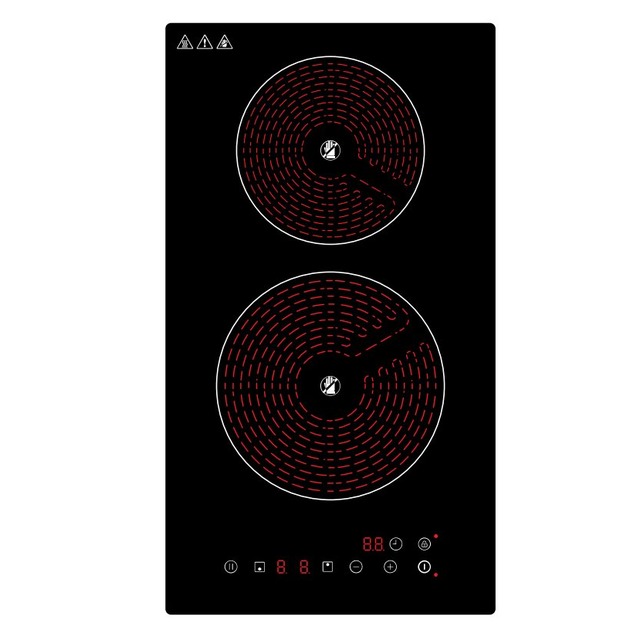 .norm product.png Golenda 3000W Built-in Infrared Cooktop 2 Zone Touch Control | 9 Power Stages