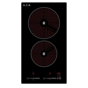 Golenda 3000W Built-in Infrared Cooktop 2 Zone Touch Control | CE CB