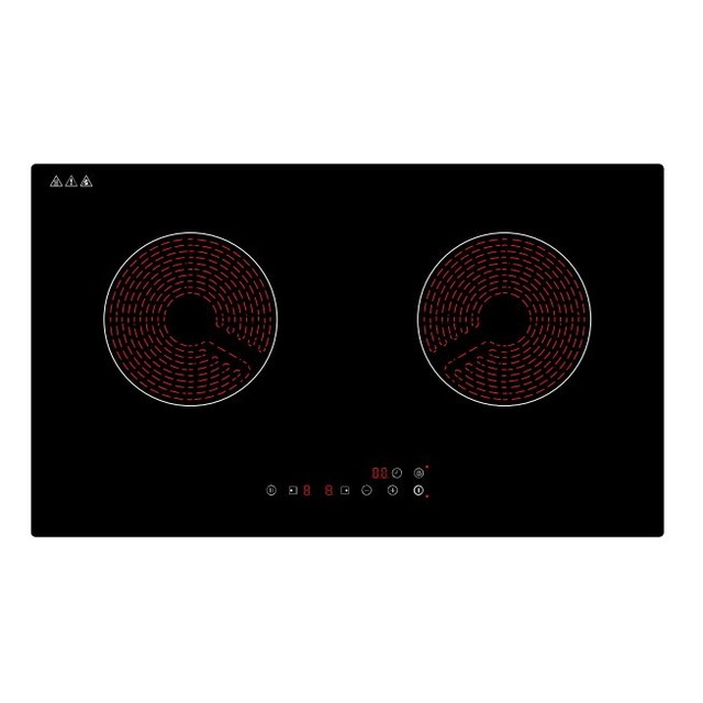 Golenda 4000W Built-in Infrared Cooktop 2 Zone Touch Control | CE CB