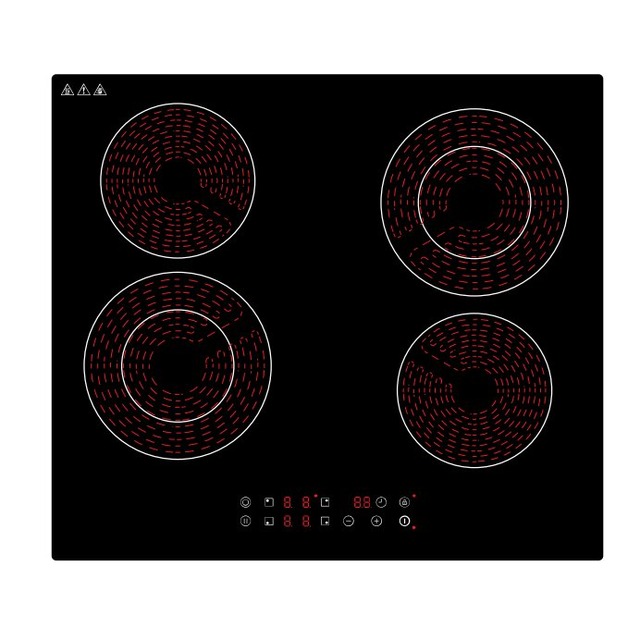 Golenda 6400W Built-in Infrared Cooktop Touch Control 4 Zone | CE CB
