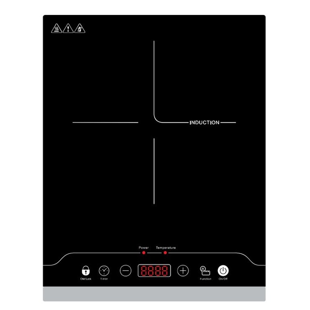 Golenda 2000W Portable Induction Cooktop Countertop Hob | 9 Keys Blue LED Golenda 1800W Portable Induction Cooktop Touch Control Timer