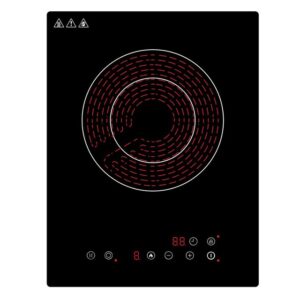 Golenda 2000W Built-in Infrared Cooktop Touch Control | 9 Power Levels