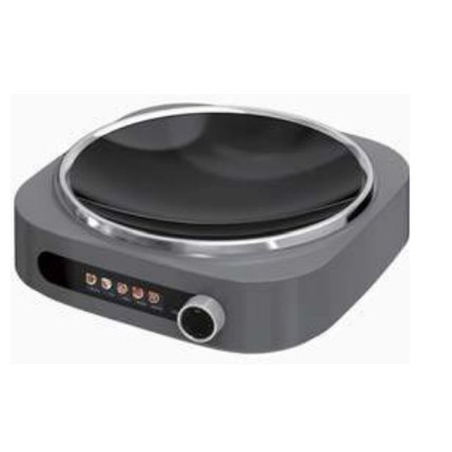 Golenda 2000W Portable Induction Cooktop Knob Control Concave Glass