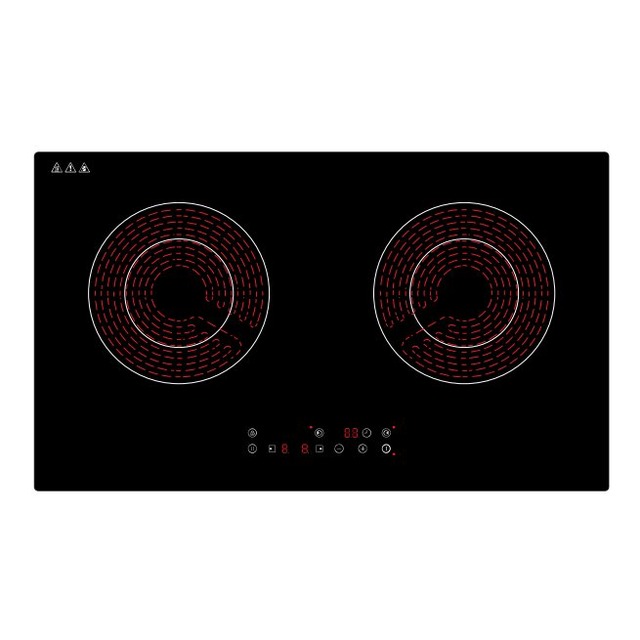 Golenda 4400W Built-in Infrared Cooktop 2 Zone Touch Control | 99min Timer Golenda 4400W Built-in Infrared Cooktop 2 Zone Touch Control | 99min Timer