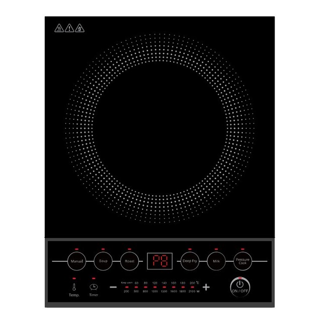 Golenda 1800W Portable Induction Cooktop Countertop Hob | Push Button | 120V