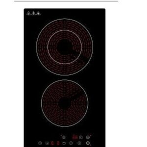 Golenda 3200W Built-in Infrared Cooktop 2 Zone Touch Control | Child Lock