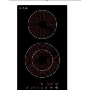 Golenda 3200W Built-in Infrared Cooktop 2 Zone Touch Control | 9 Power Stages