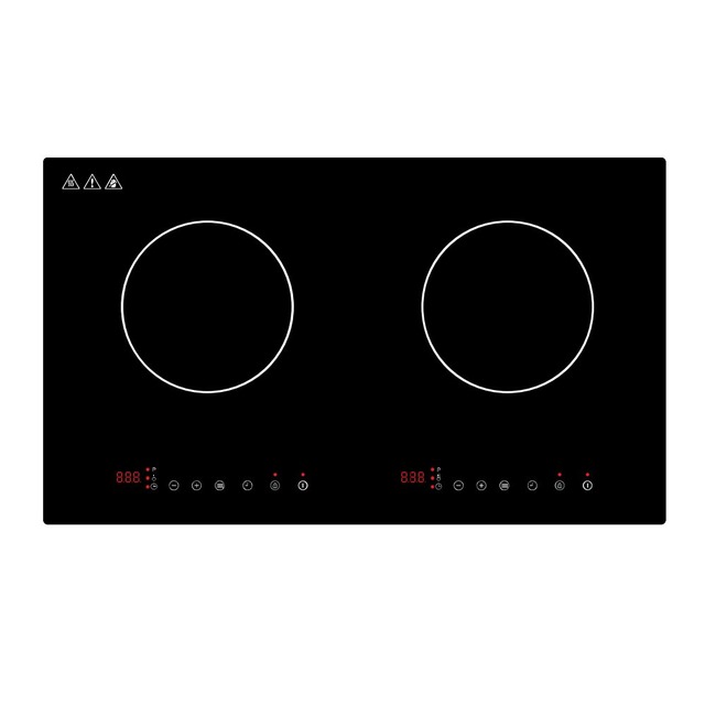 Golenda 4000W Built-in Induction Hob 2 Zone Touch Control | 9 Power Levels | CB
