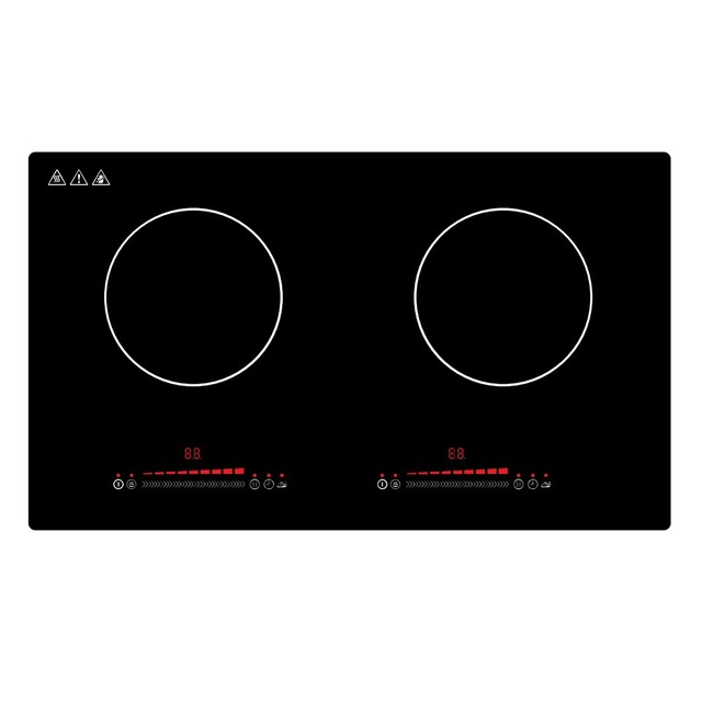 Golenda 4000W Built-in Induction Hob 2 Zone Touch Control | Booster Function