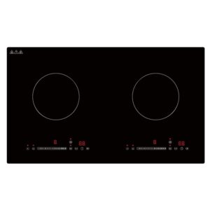Golenda 4000W Built-in Induction Hob 2 Zone Touch Control | Booster Function