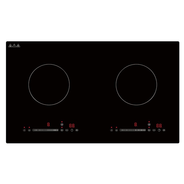 Golenda 4000W Built-in Induction Hob 2 Zone Touch Control | Booster Function