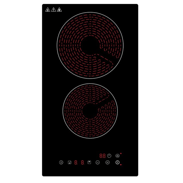 .norm product.png Golenda 3000W Built-in Infrared Cooktop 2 Zone Touch Control | 9 Power Levels