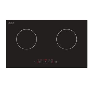 Golenda 3500W Built-In Induction Hob 2 Zone Touch Control | Digital Timer