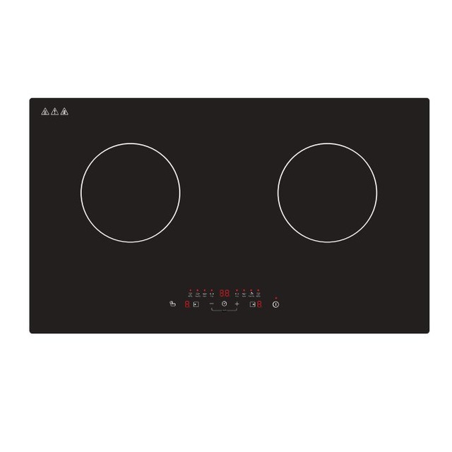 Golenda 3500W Built-In Induction Hob 2 Zone Touch Control | Digital Timer