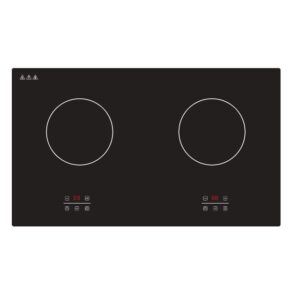 Golenda 3500W Built-in Induction Hob 2 Zone Touch Control | 9 Power Levels