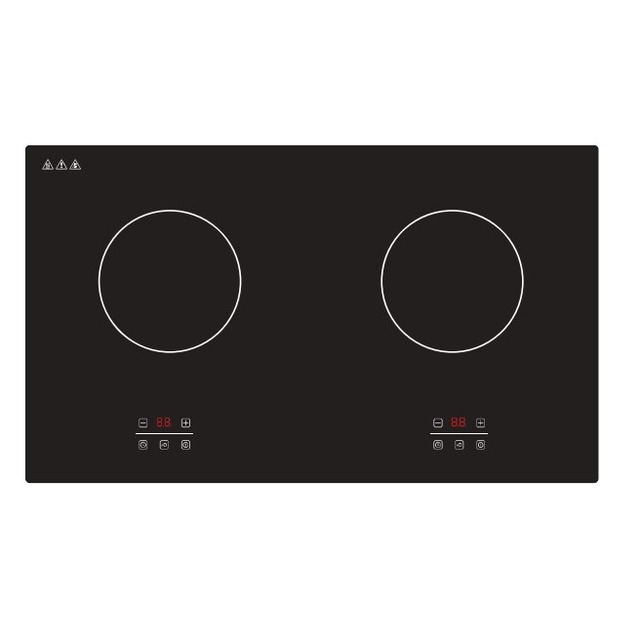 .norm product.png Golenda 3500W Built-in Induction Hob 2 Zone Touch Control | 9 Power Levels