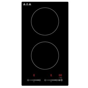 Golenda 3000W Built-in Induction Hob Touch Control 2 Zone | CE CB | 99min Timer