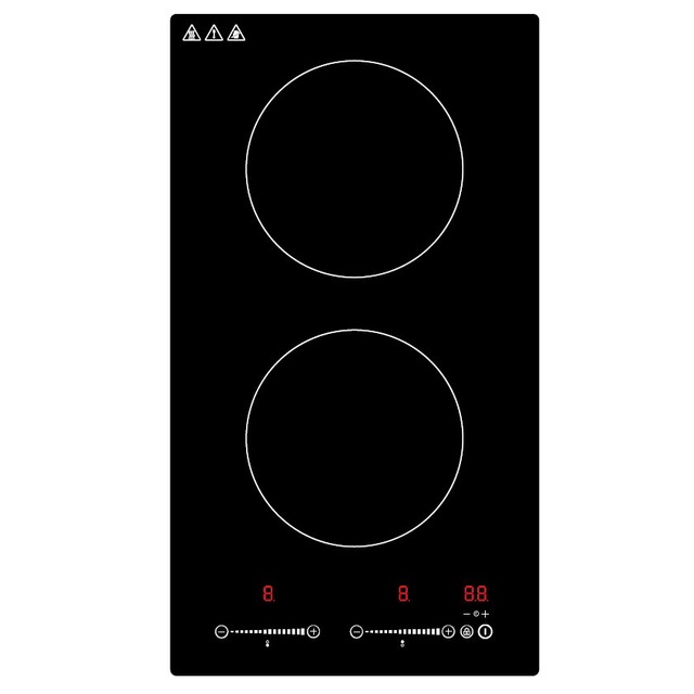 Golenda 3000W Built-in Induction Hob Touch Control 2 Zone | CE CB | 99min Timer