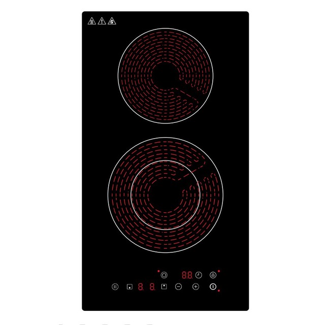 .norm product.png Golenda 3200W Built-in Infrared Cooktop 2 Zone Touch Control | 9 Power Levels