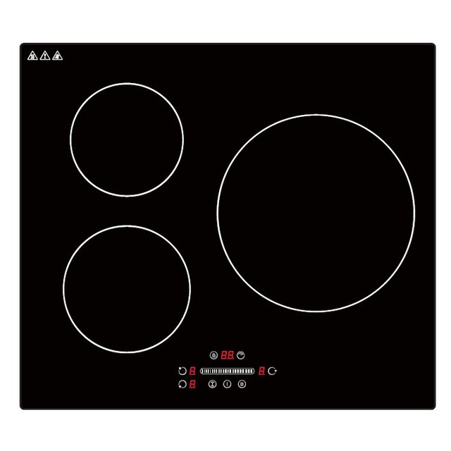 Golenda 7000W Built-in Induction Hob Touch Control | 3 Zone