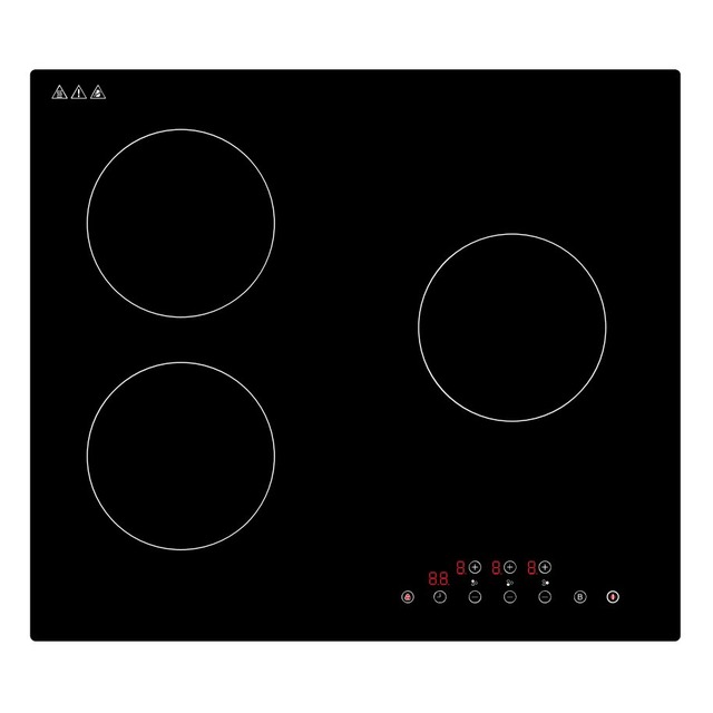 Golenda 5500W Built-in Induction Hob Touch Control 3 Zone | Booster Function
