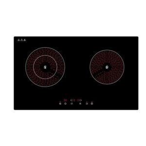 Golenda 4000W Built-in Infrared Cooktop 2 Zone Touch Control | Digital Timer