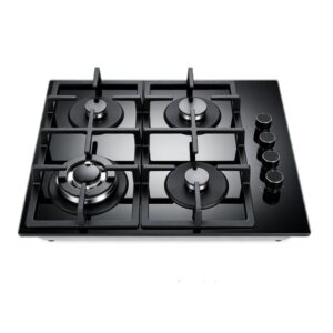 Golenda JY-G4031W 4 Burners Gas Stove | Anthracite with Auto Ignition & Safety Valve | Cat II 2H3B & P