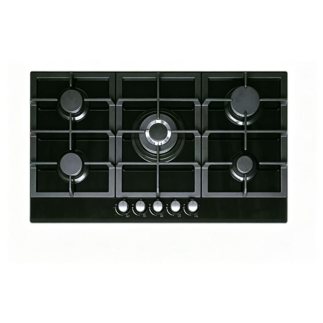 Golenda Gas Hob Built-In Gas Cooktop Stainless Steel | NG/LPG | 300*510mm Golenda Gas Hob Built-in Gas Cooktop 5 Burner Triple Ring Wok