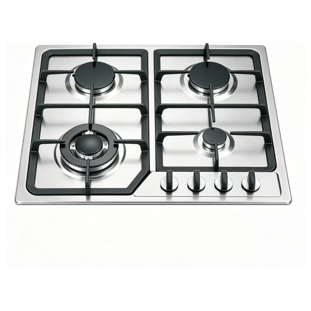 Golenda Gas Hob Built-In Gas Cooktop Tempered Glass NG/LPG | 300*510mm Golenda Gas Hob Built-in Gas Cooktop 4 Burner Wok Burner | Flame Failure Device