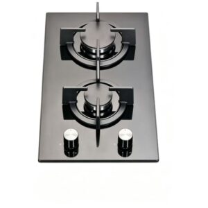 Golenda 3.3kW Gas Hob Built-in Gas Cooktop Black Glass