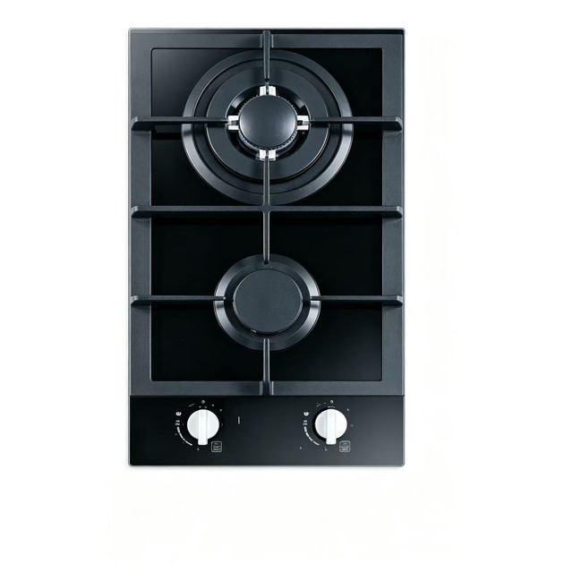 Golenda Gas Hob Built-in Gas Cooktop 5 Burner Black Glass Golenda Gas Hob Built-in Gas Cooktop Triple Ring Wok | Flame Failure Device