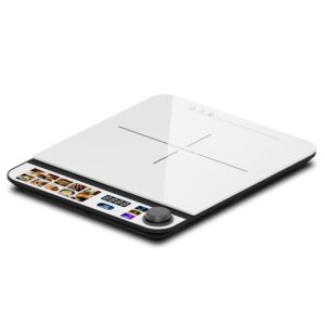 Golenda BI-18A17-D 1800W Induction Cooker (slim Model) | Touch And Knob Control, 10 Power Levels | CB & GS & EMC & LVD & BSCI & RoHS & Reach