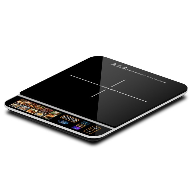 Golenda 2200W Portable Induction Cooktop Knob Control | Countertop Hob Golenda BI-18A17-C Induction Cooker | 10 Power Levels & 60-240°C Temperature Range | CB & GS & EMC & LVD & BSCI & RoHS & Reach