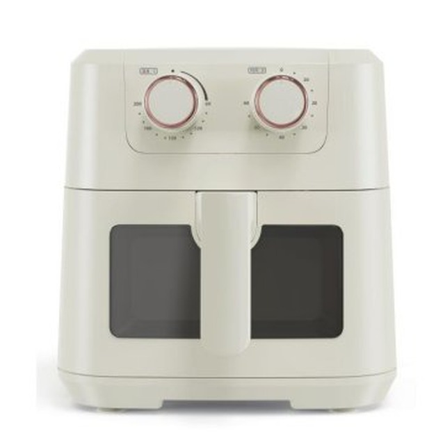 Golenda Air Fryer 5L Flat Pot Mechanical Control | Oil Free Golenda Air Fryer 5L Flat Pot Mechanical Control | Oil Free