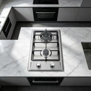 Golenda 4kW Stainless Steel 2-Zone Gas Hob