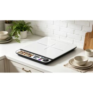 Golenda BI-18A17-D 1800W Induction Cooker (slim Model) | Touch And Knob Control, 10 Power Levels | CB & GS & EMC & LVD & BSCI & RoHS & Reach