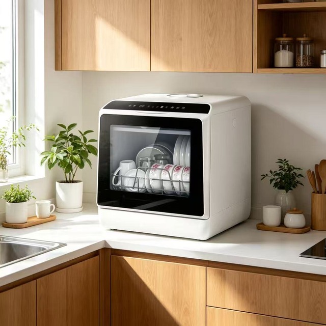 .norm 场景图.jpg Golenda 950W Built-in Dishwasher Touch Control High Temp Wash | CE/CB/ETL