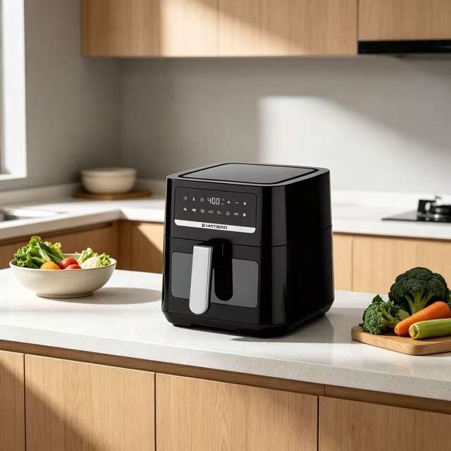 .norm 场景图.jpg Golenda Air Fryer 5L Digital 8 Preset Flat Pot