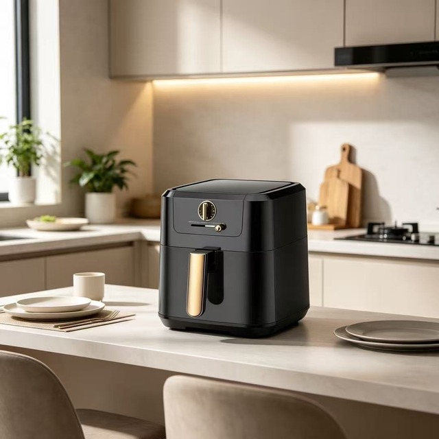 .norm 场景图.jpg Golenda Air Fryer 5L Flat Pot Slide Control